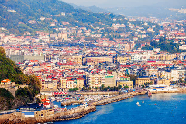 istock San Sebastian aerial panoramic view 1159171839