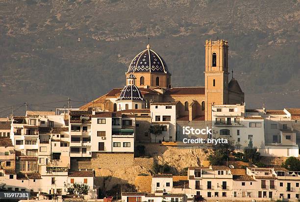 Townscape Of Old Town Of Alteacosta Blancaspain Stock Photo - Download Image Now