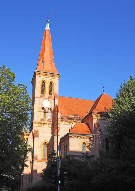 istock Evangelical church in Zagreb, Croatia 1159175355