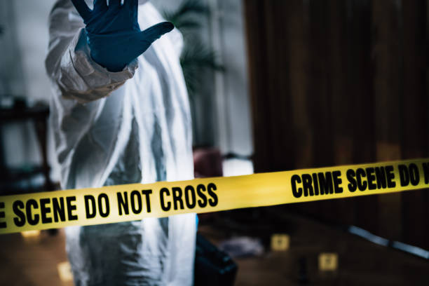 istock Forensics. Collecting Clues from the Crime Scene 1159177948