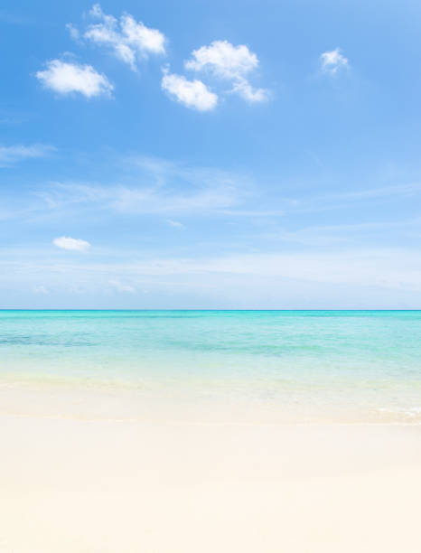 istock View out to sea from idyllic paradise beach. 1159179661