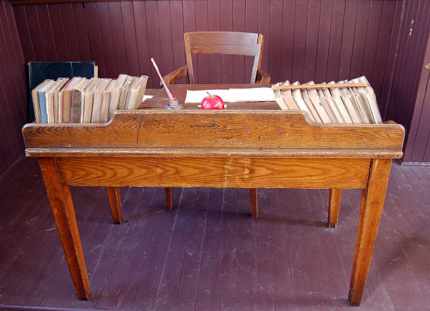 istock Vintage Teacher's Desk 115917989