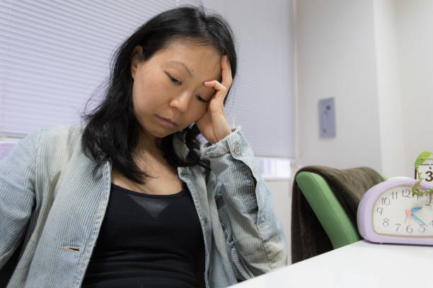Japanese woman taking counselling