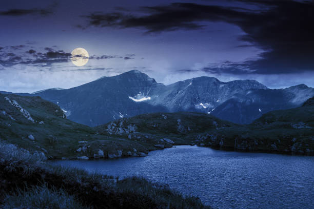 istock alpine glacier capra of fagaras mountains at night 1159181797