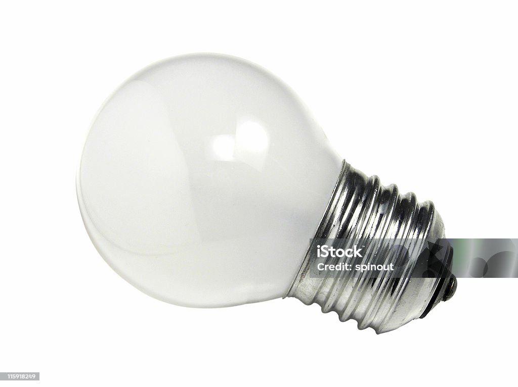 Bulb 2 Bulb on white background Advice Stock Photo