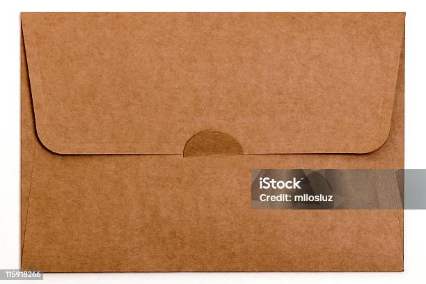 Envelope - Fotografias de stock e mais imagens de Carta - Documento - Carta - Documento, Castanho, Correio