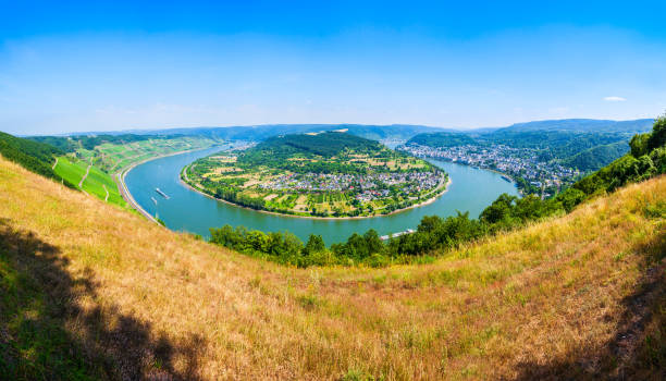 istock Boppard town aerial view, Germany 1159185083