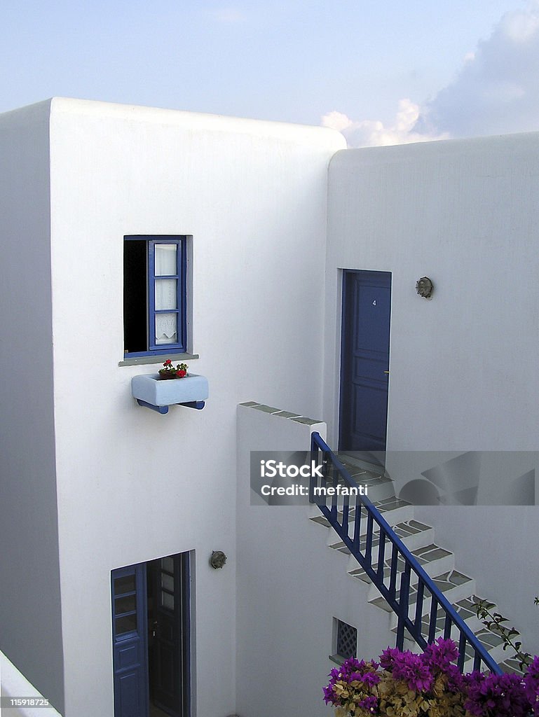 Folegandros island, Grecja - Zbiór zdjęć royalty-free (Architektura)