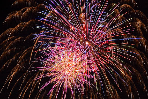 Fireworks stock photo