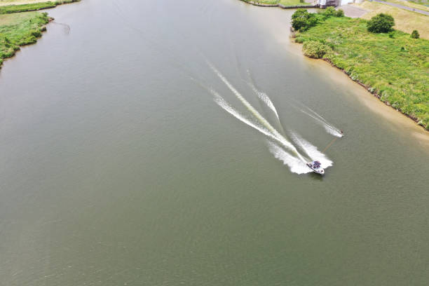 istock Wake board to enjoy in Edogawa 1159188783