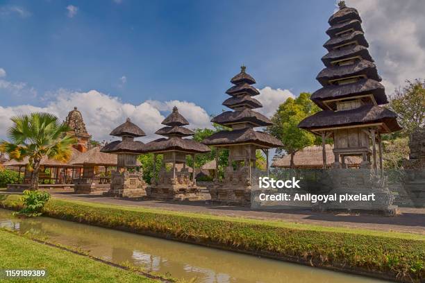 A View Of Taman Ayun Temple Stock Photo - Download Image Now - Bali, Hinduism, Horizontal