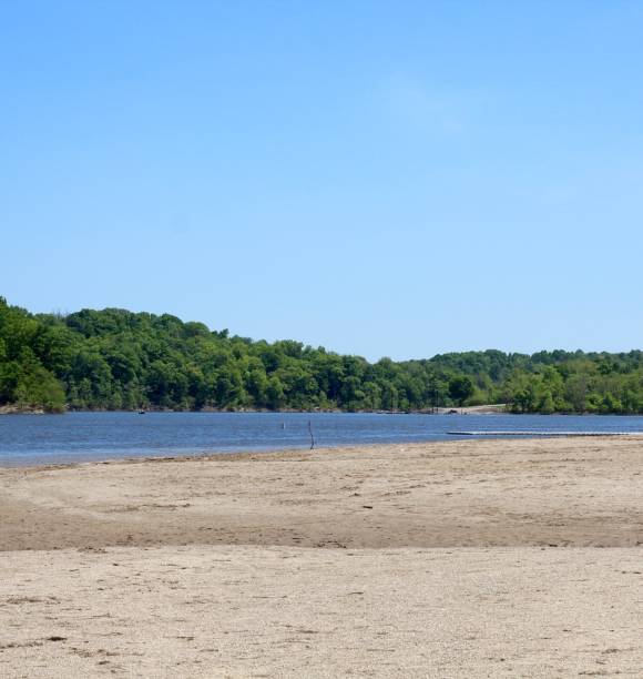 istock Sandy Beach and the Lake 1159190684