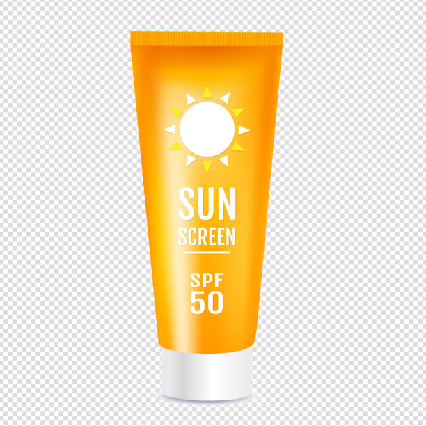 istock Sun Protection Cosmetic Cream Template Isolated Transparent background 1159193717