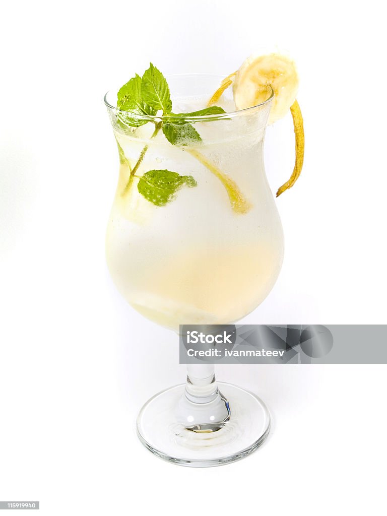 Cocktail Collection-Bananen-Punch - Lizenzfrei Alkoholisches Getränk Stock-Foto