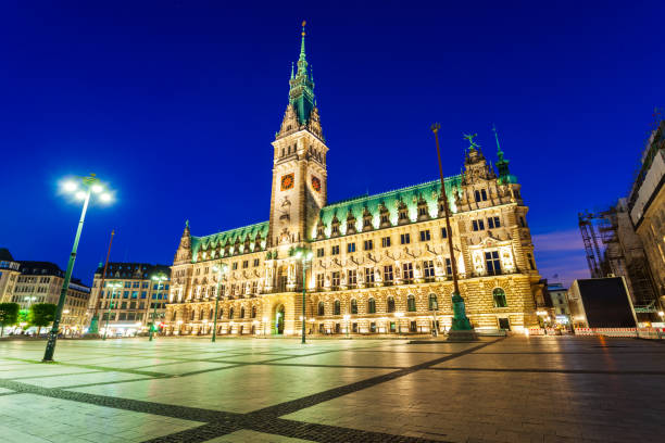 Hamburg City Hall or Rathaus