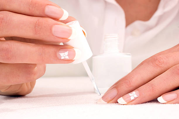 istock Making of french manicure 115920119