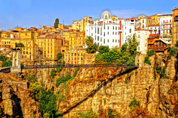 Mellah-Slimane overpass in Constantine, Algeria