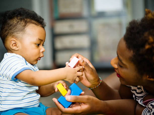 istock African mother with mixed race son 1159206501
