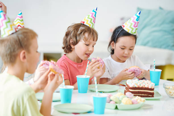 istock Eating birthday food 1159206746