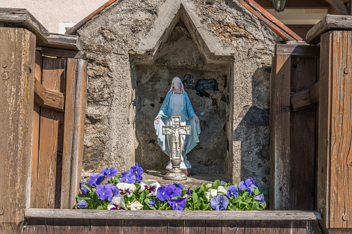 Madonna Statue in Bavaria, Germany
