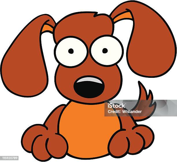 Собака Critter — стоковая векторная графика и другие изображения на тему Векторная графика - Векторная графика, Дружба, Животное