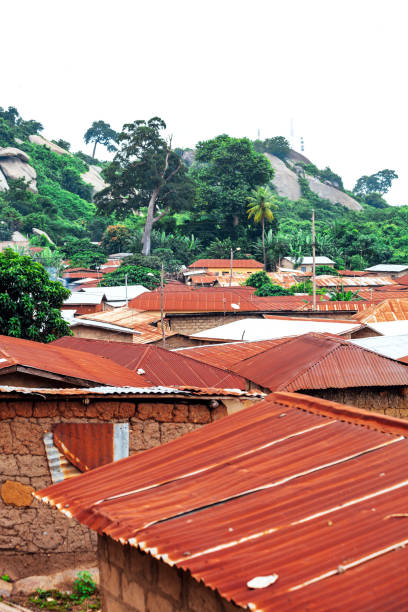 istock African town. Dassa-Zoume, Benin 1159212585