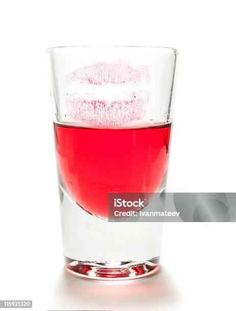 Collezione Cocktailbacio - Fotografie stock e altre immagini di Bicchierino da shot - Bicchierino da shot, Rosso, Alchol