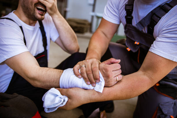 istock Close up of physical injury at work! 1159218734