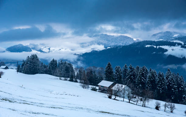 istock Allgau Alps in mid winter 1159220684