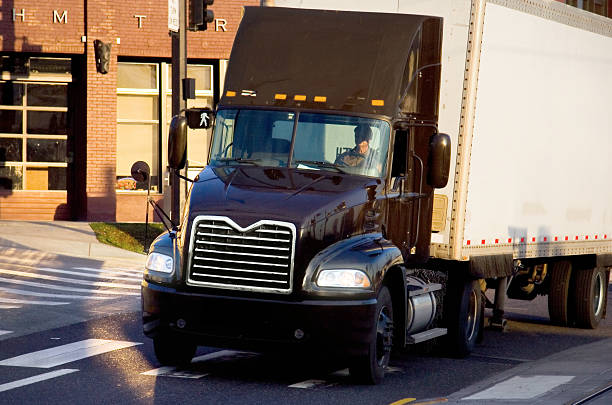 istock Semi Truck on the Road 115922095
