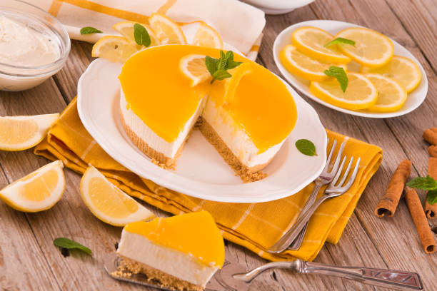istock Lemon and mascarpone cheesecake. 1159227073
