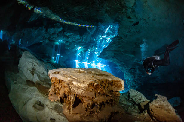 istock Mexico cenote Chikin Ha 1159227661