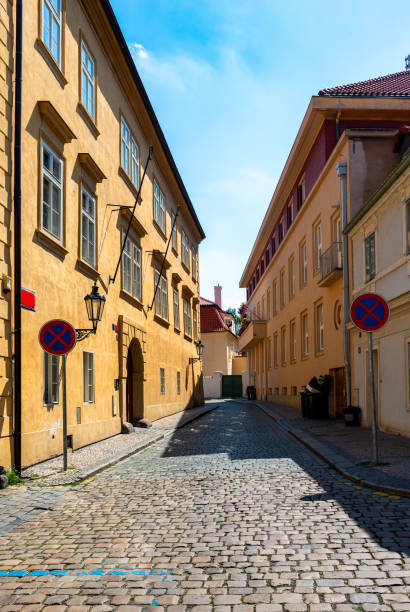istock Old narrow street 1159228010