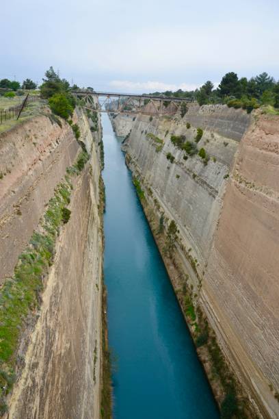 istock The Corinth Canal in Greece 1159228549
