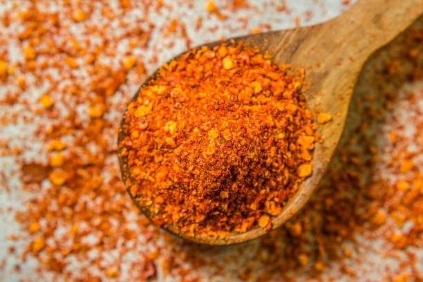 istock Spoon of chili powder 1159228835