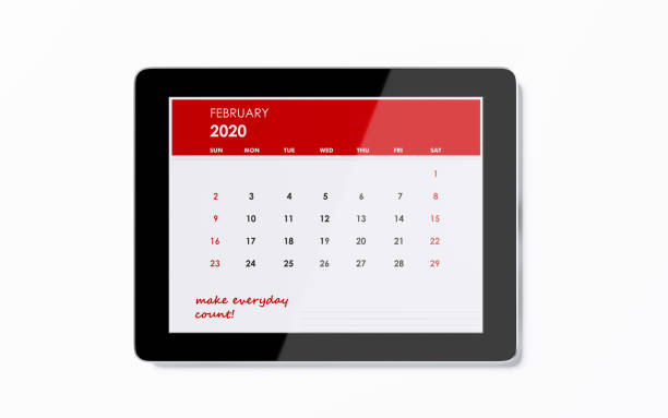 istock 2020 Monthly Digital Calendar: February 1159230859