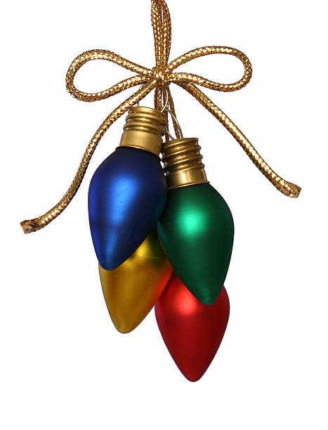 istock Holiday: Christmas Bulb Ornaments Isolated on White 115923182