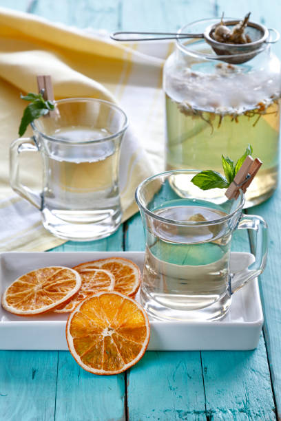 istock Traditional herbal tea in the morning 1159233429
