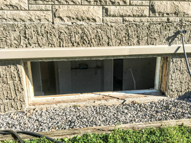 istock Hole in house ready to receive new window 1159238072