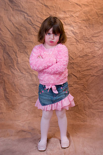 istock Angry little girl 115923839