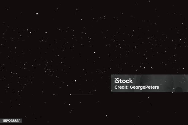 Stars Space And Night Sky - Arte vetorial de stock e mais imagens de Estrela - Estrela, Espaço exterior, Plano de Fundo