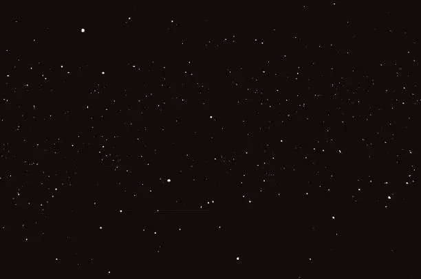 Vector illustration of Stars, space and night sky