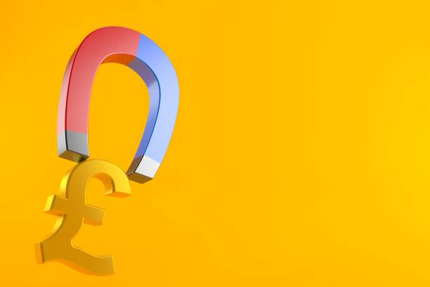 istock Pound currency with horseshoe magnet 1159240250
