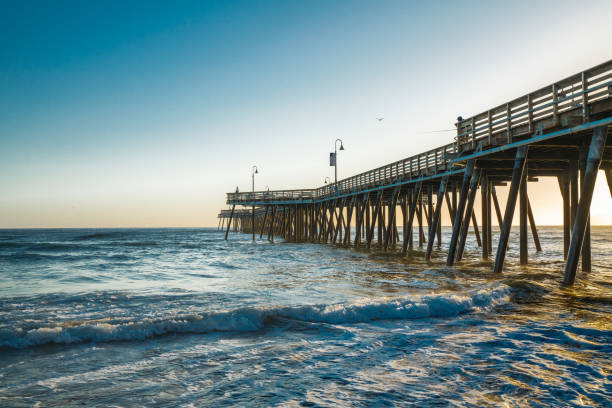 istock Pismo Beach Pier during Sunset, Pacific Ocean, California Coastline 1159242526