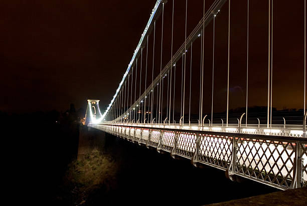 istock Midnight At Clifton Suspension Bridge 115924343