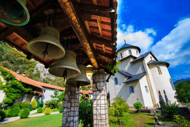 Free picture: A bell tower of Serbian Orthodox church of the Nativity ...