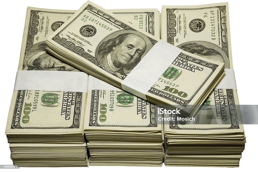 hundred thousand  Stack Stock Photo