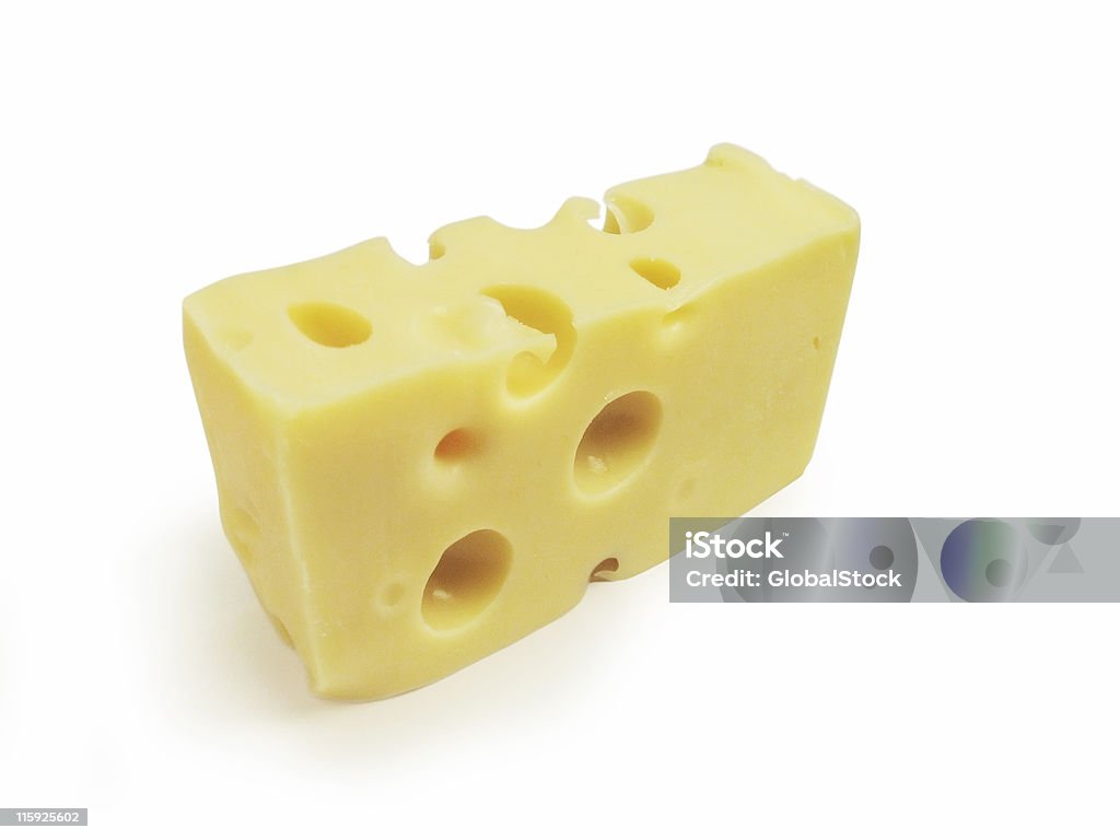 Cheese (Isolated) - Clipping Path A cheese isolated on a white background. Clipping path is included Cheese Stock Photo