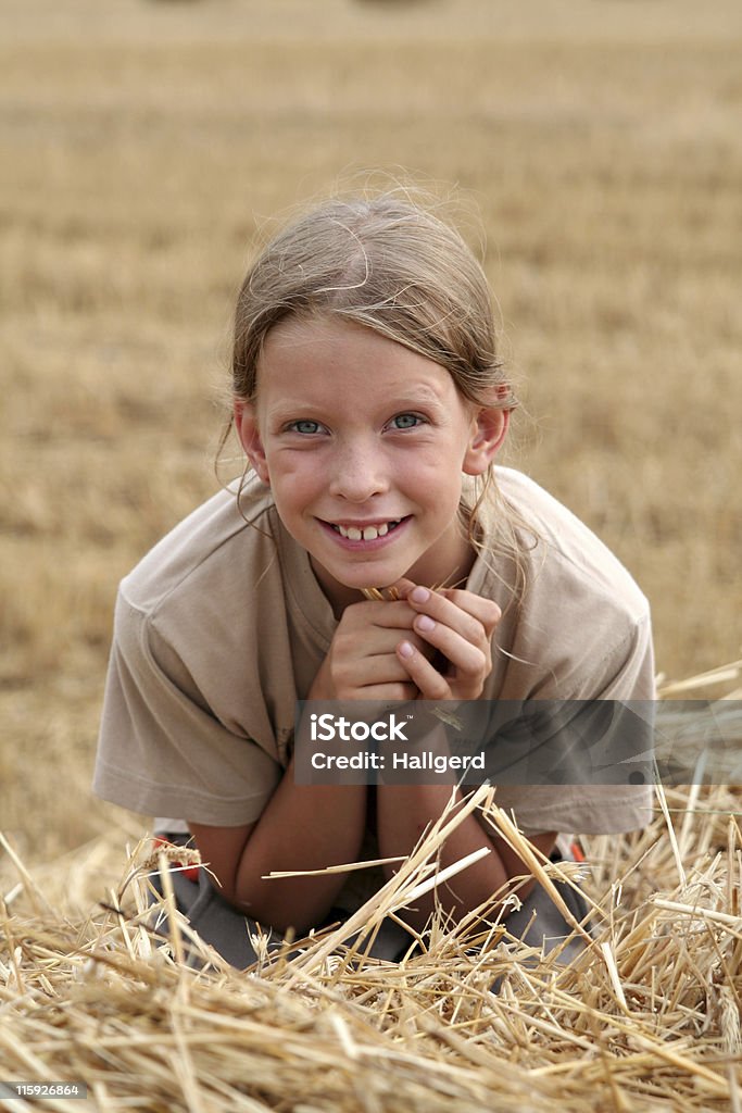 Após a colheita - Royalty-free Adolescente Foto de stock