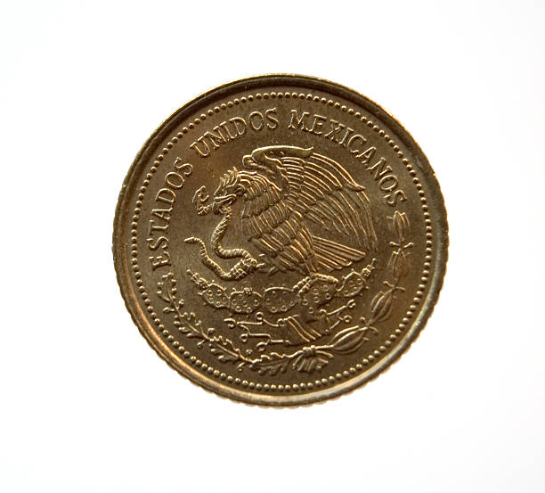 istock Mexican Peso Coin  Isolated 115927951